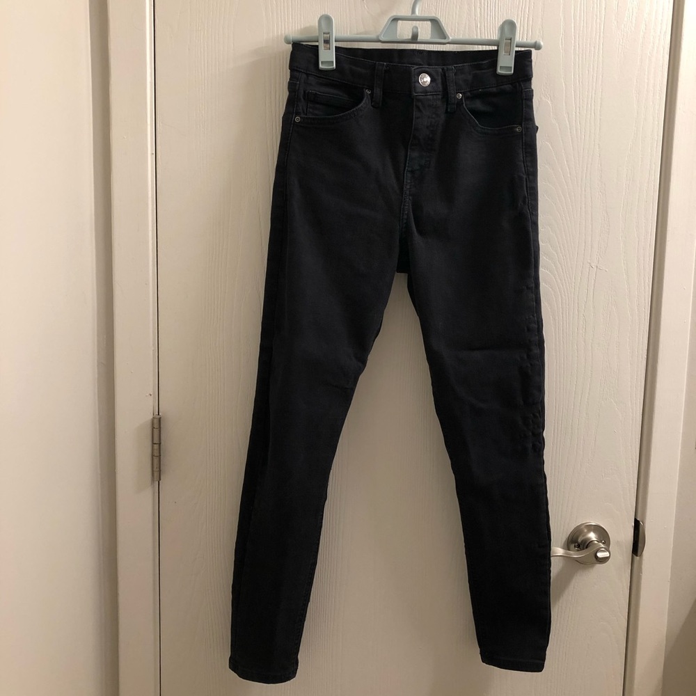 Topshop Jamie jeans black W28 L30